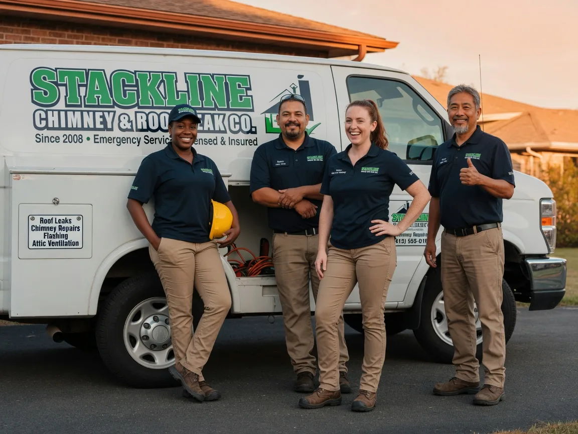 Chimney flashing repair company in Texico, IL